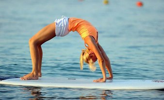 SUP Yoga in der Mellieha Bay