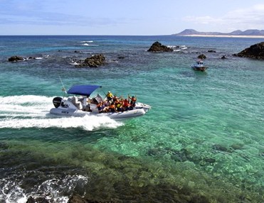 Privat Wassertaxi nach Lobos (und zurück)