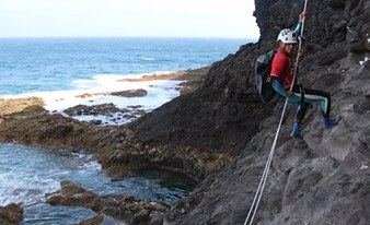 Coasteering (Multi-Abenteuer) bei Agaete, Gran Canaria