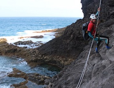 Coasteering (Multi-Abenteuer) bei Agaete, Gran Canaria