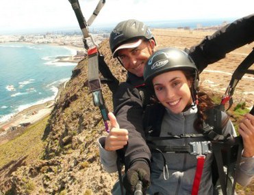 Tandem Paragliding in der Nähe von Las Palmas