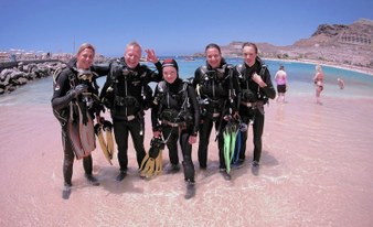 Schnuppertauchen in Playa del Inglès