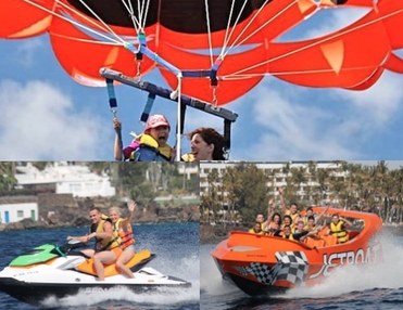 Wassersport Kombi-Paket in Playa Blanca