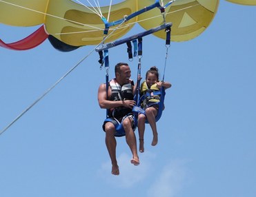 Booster Packet 2: Jet Ski Safari 1 Stunde und 10 Minuten Parascending