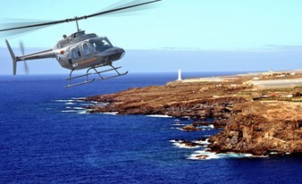 Hubschrauberflug: Südküste Teneriffa (20km)
