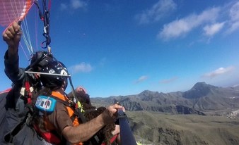 Paragliding Tandem Flug- Taucho Route