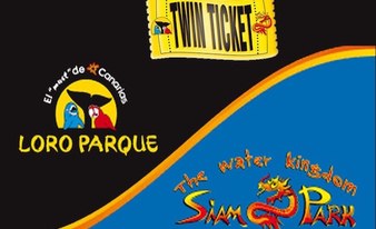 2er Ticket: Loro Parque und Siam Park ( mit Ticket & Bus Option)