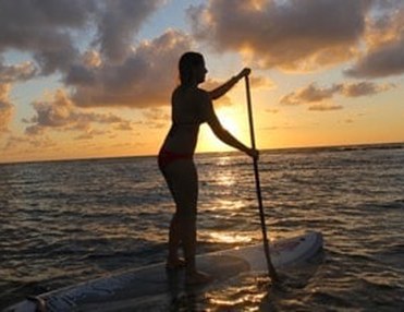 Stand-Up-Paddling (SUP) Stunden in Punta del Hidalgo