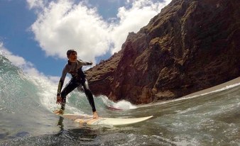 Technisches Surfen in Punta del Hidalgo