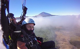 Tandem Paragliding in Izaña