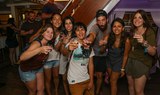 party with friends while cruising on Danube river