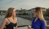 have coffee and cruise on the Danube
