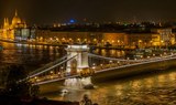 cruising in Budapest at night