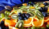 fruits for dinner while cruising the Danube