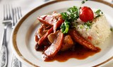Main course for Dinner while cruising on the Danube