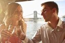 Budapest Danube river cruise with drink.jpg