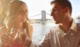 Budapest Danube river cruise with drink.jpg