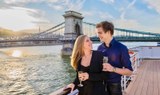 Danube river cruise with a drink in Budapest.jpg