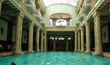 bathe at Gellért spa indoor pool
