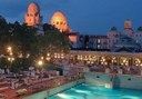 Gellért spa at night