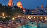Gellért spa at night