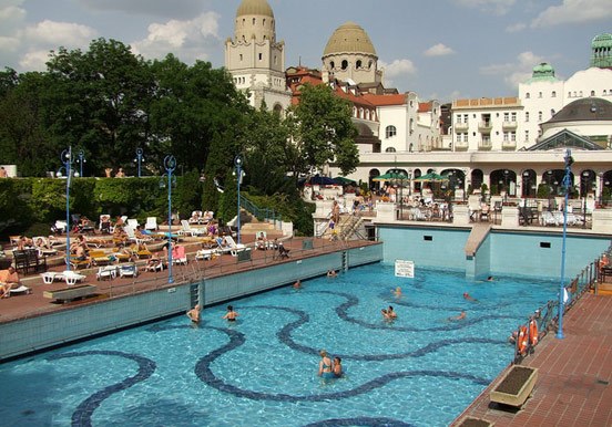 Gellért spa in Hungary