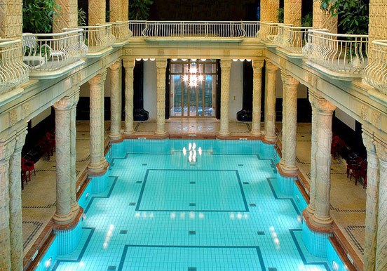 Gellért spa indoor pool