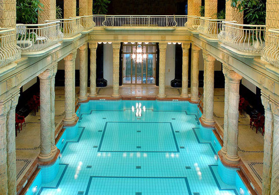 Gellért spa indoor pool