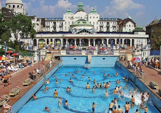 Gellért spa thermal spring