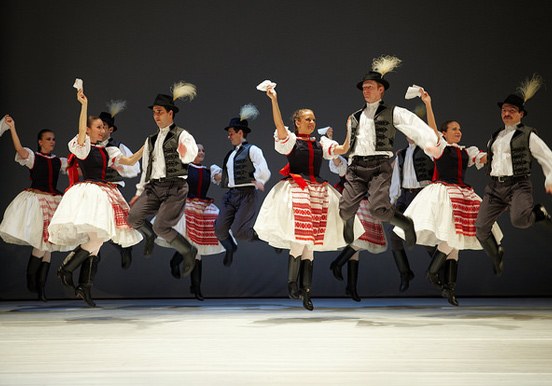 folk dancing in Hungary