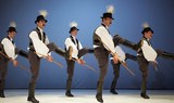 folk dance performers in Hungary
