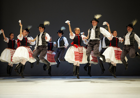 folk dancing in Hungary