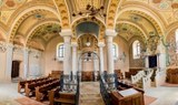 Mád Synagogue and rabbi house.jpg
