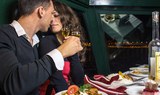 have romantic dinner while cruising on the Danube river