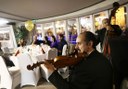 Hungarian orchestra at the New Year's eve party cruise in Budapest