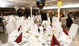 New Year's Eve gala dinner at the party cruise in Budapest