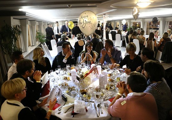 New Years party cruise in Budapest