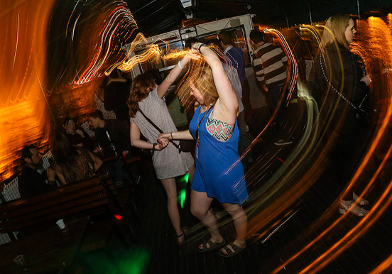 party all night while cruising on Danube