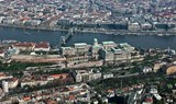 City view from above - Budapest air cruise
