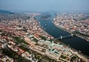 View above the Danube river