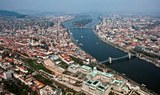 View above the Danube river