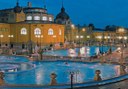 Széchenyi spa at night