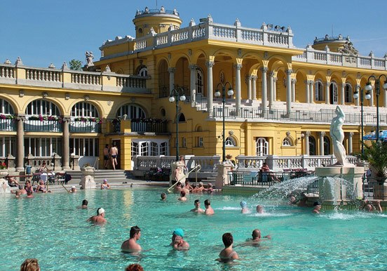 Széchenyi spa thermal spring