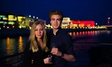 taste wine while cruising Budapest at night