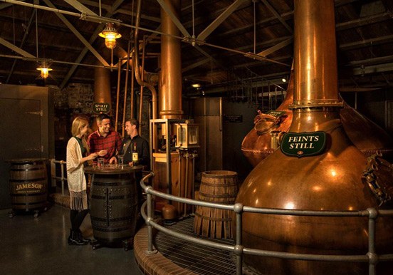 Old Jameson Distillery in Dublin