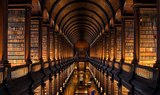 Visit the Long Room and see the Book of Kells at Trinity College in Dublin