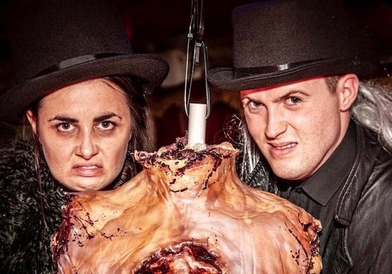 Ghost bus tour guides with human torso.jpg