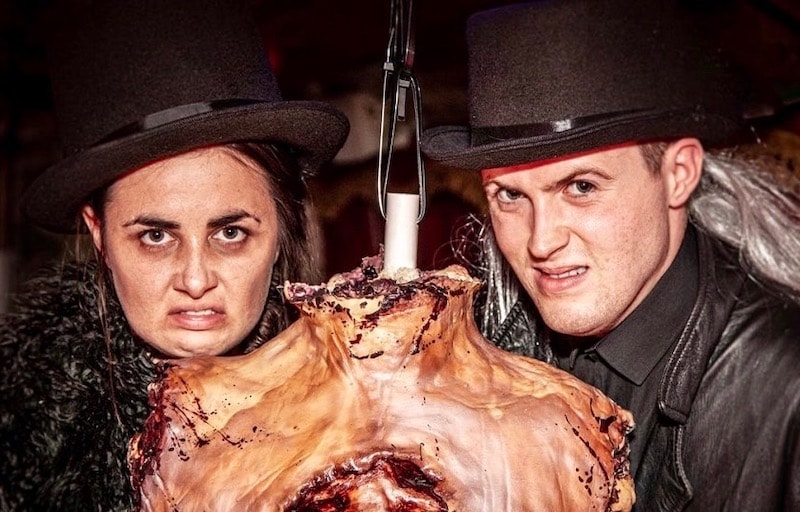 Ghost bus tour guides with human torso.jpg
