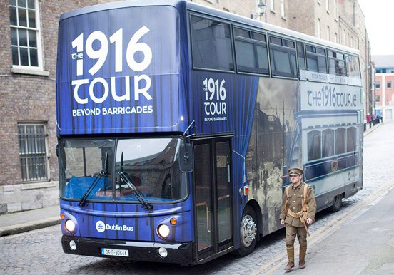 The 1916 Tour bus - Beyond Barricades