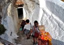 touring the underground village in Sant’Antioco